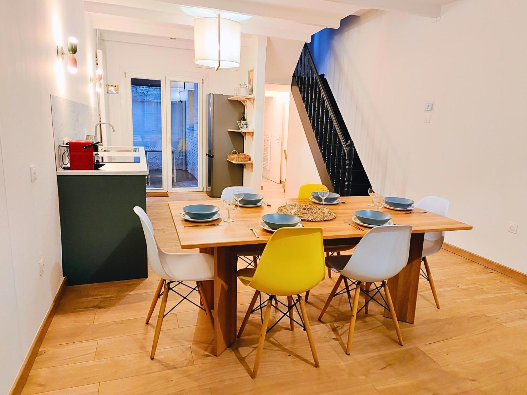 Maison Familiale Avec Terrasse Pour 7 Personnes Lambersart